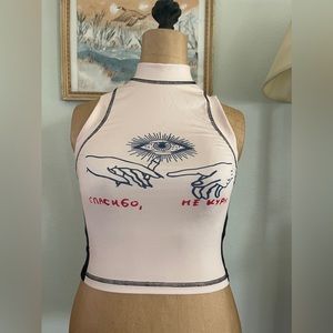 Shein Y2K Cropped Top (Size S)